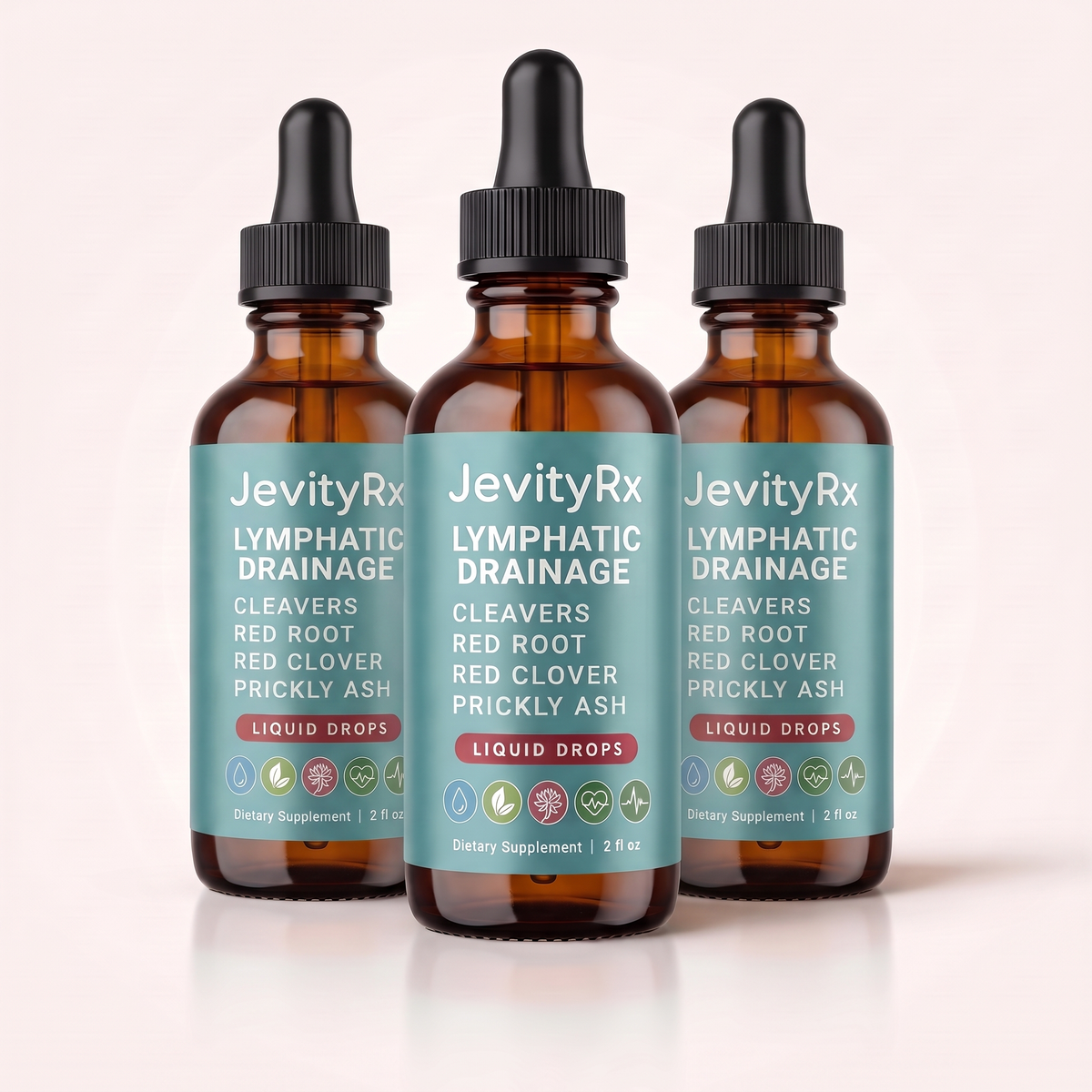 Lymphatic Drainage 3 bottle pack
