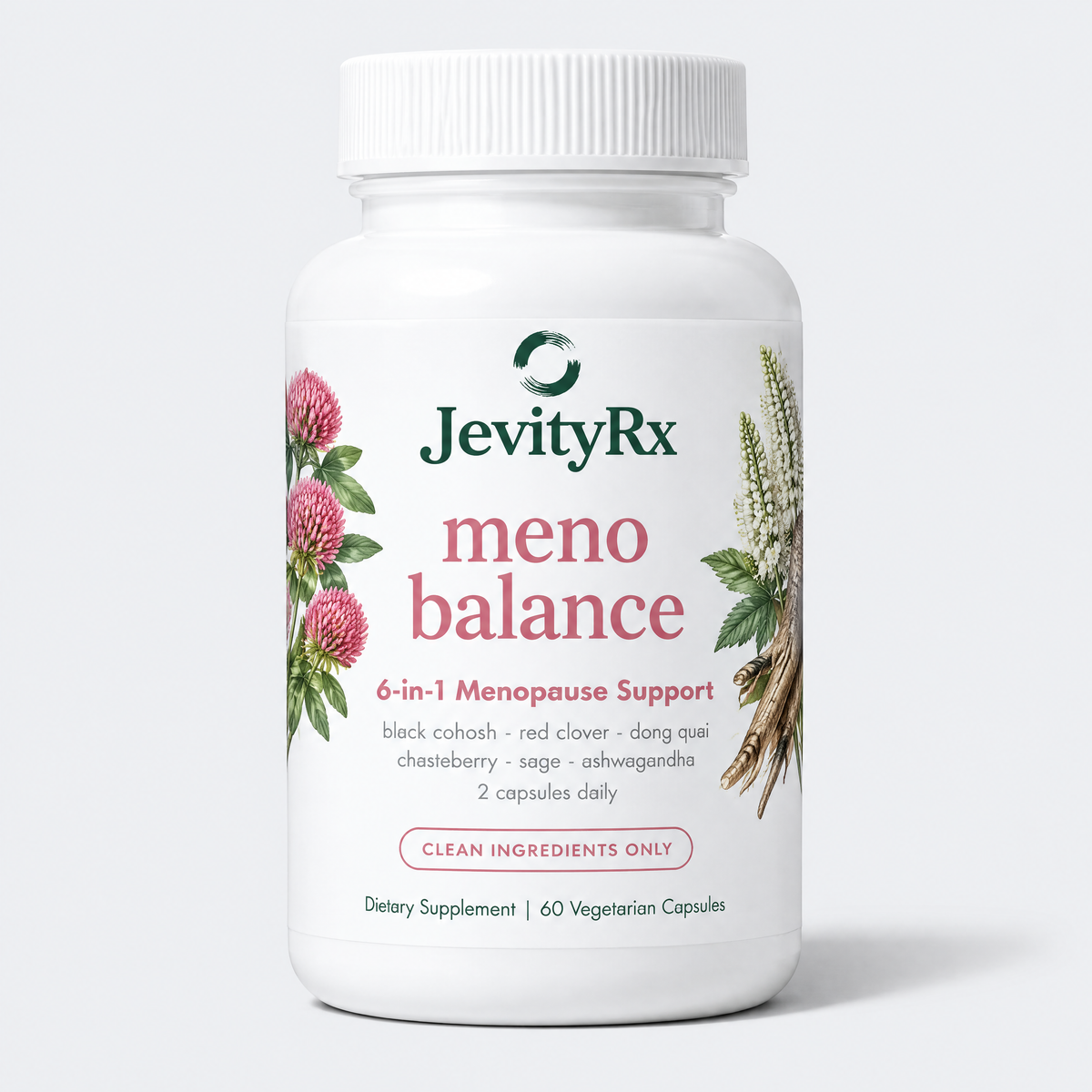 JevityRx Meno Balance bottle, front