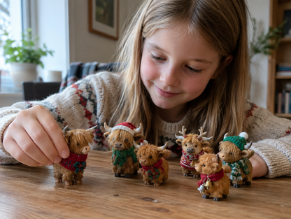 Highland Cow Mini-Figure Advent Calendar photo 4