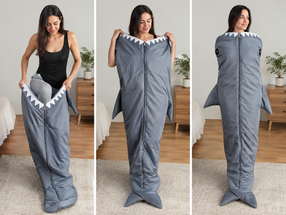 Shark Blanket Sleeping Bag photo 2